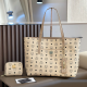 Apricot Daily Letters Patchwork Bags