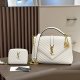White Daily Letters Chains Bags