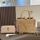 Yellow Daily Letters Knit Bags