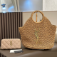 Yellow Daily Letters Knit Bags