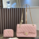 Pink Daily Letters Patchwork Bags