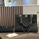 Black Daily Letters Metal Accessories Trim Bags