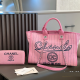 Pink Daily Letters Patchwork Bags