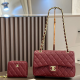 Burgundy Daily Letters Patchwork Bags