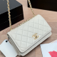 White Daily Letters Patchwork Bags