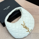 White Daily Letters Zipper Bags