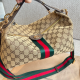 Light Brown Daily Letters Zipper Bags