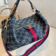 Blue Daily Letters Zipper Bags