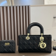Black Daily Letters Metal Accessories Trim Bags