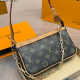 Brown Daily Letters Chains Bags