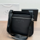 Black Daily Letters Zipper Bags