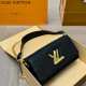 Black Daily Letters Patchwork Bags
