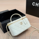 White Daily Letters Zipper Bags