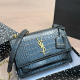 Black Gold Daily Letters Patchwork Bags
