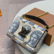 Gold Daily Print Letters Chains Bags
