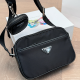 Black Daily Letters Zipper Bags