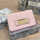 Pink Daily Letters Contrast Bags