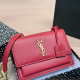 Red Gold Daily Letters Patchwork Bags