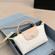 Light Pink Daily Letters Patchwork Bags