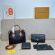 Black Daily Letters Patchwork Bags