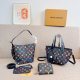 Black Daily Letters Patchwork Bags