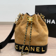 Yellow Daily Letters Patchwork Bags