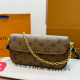 Yellow Brown Daily Letters Chains Bags
