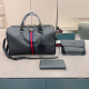 Dark Gray Daily Letters Contrast Bags