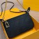 Black Daily Letters Chains Bags