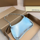Silver Daily Letters Zipper Bags