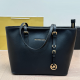 Black Daily Letters Metal Accessories Trim Bags