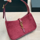 Rose Red Daily Letters Metal Accessories Trim Bags