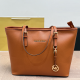 Yellow Brown Daily Letters Metal Accessories Trim Bags