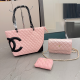 Pink Daily Letters Patchwork Bags