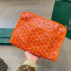 Orange Daily Letters Zipper Bags