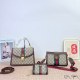 Khaki Daily Letters Patchwork Bags