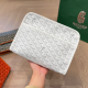 White Daily Letters Zipper Bags