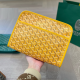 Yellow Daily Letters Zipper Bags