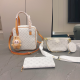 White Letters Patchwork Bags