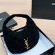 Black Gold Daily Letters Zipper Bags