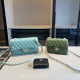 Green Daily Letters Patchwork Bags