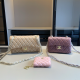 Purple Daily Letters Patchwork Bags