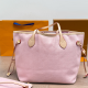 Pink Daily Letters Patchwork Bags