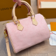 Pink Daily Letters Zipper Bags