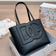 Black Daily Letters Patchwork Bags