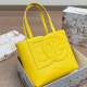 Yellow Daily Letters Patchwork Bags