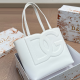 White Daily Letters Patchwork Bags