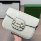 White Daily Letters Patchwork Bags