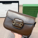 Brown Daily Letters Patchwork Bags