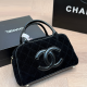 Black Daily Letters Zipper Bags